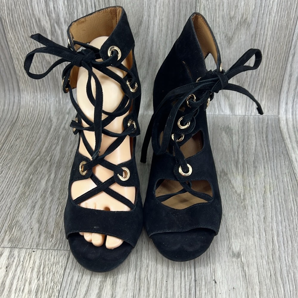 Coach Priscilla Lux Suede Sandals - Picture 2 of 12